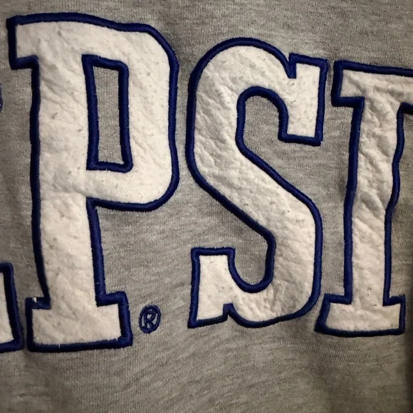 Vintage Pepsi Logo Hoodie Sweatshirt Gray XL 90s Made in El Salvador - Picture 5 of 10